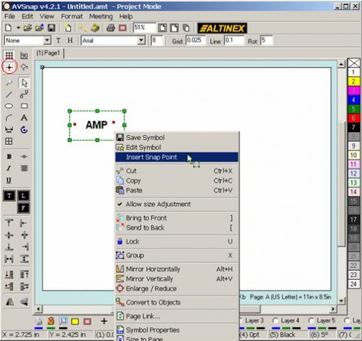 Adding Snap Points to a Symbol | AVSnap Web Site